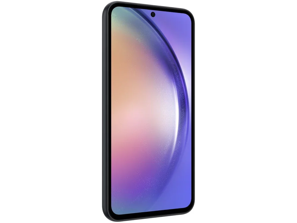 Smartphone Samsung Galaxy A54 128GB, RAM 8GB, 5g, Câmera Tripla 50mp + Selfie 32mp, Tela 6.4 Polegadas, Preto Smartphone Samsung Galaxy A54 128GB, RAM 8GB, 5g, Câmera Tripla 50mp + Selfie 32mp, Tela 6.4 Polegadas, Preto