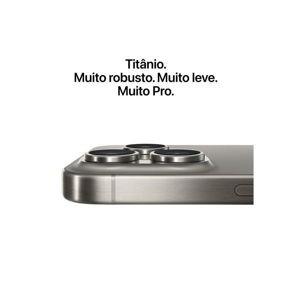 Apple iPhone 15 Pro 128GB Titânio Branco 6,1
