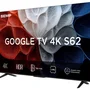 Smart TV 50" SEMP 4K UHD LED 50S62 Google TV AiPQ Google Assistente 3 HDMI