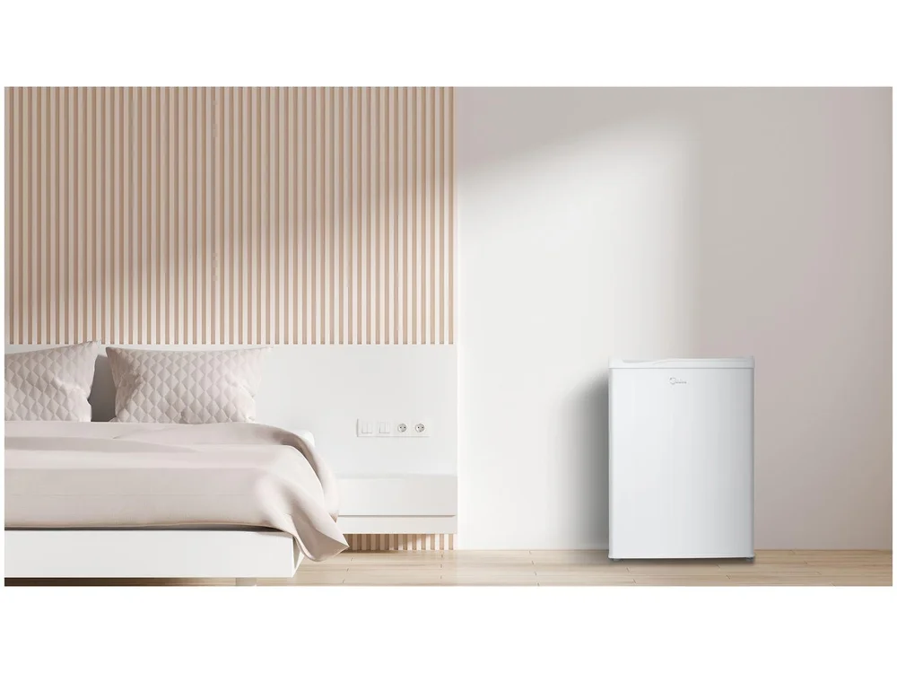 Frigobar Midea 124L Branco com Gaveta MDRD108FGD013