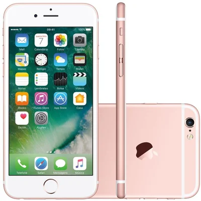 iPhone 6s Apple 128GB Ouro Rosa 4G