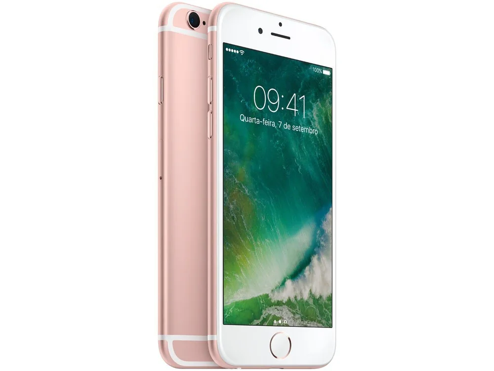 iPhone 6s Apple 128GB Ouro Rosa 4G