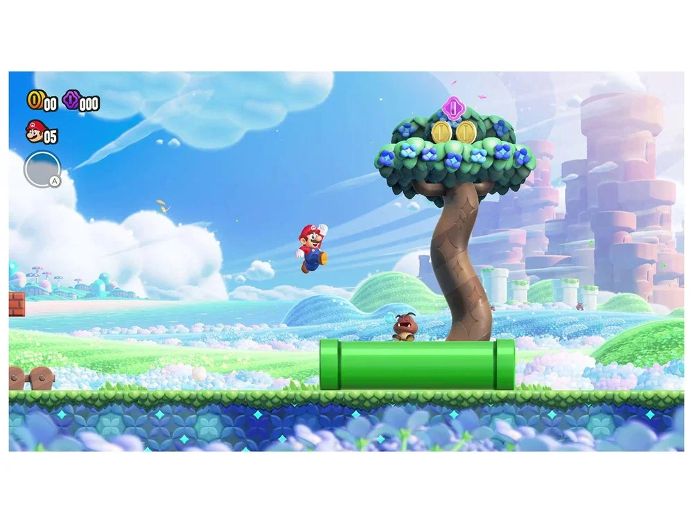 Nintendo Switch OLED 64GB 2 Controles Joy-Con Branco e Preto com Super Mario Bros. Wonder e 3 Meses de Nintendo Switch Online Nintendo Switch OLED 64GB 2 Controles Joy-Con Branco e Preto com Super Mario Bros. Wonder e 3 Meses de Nintendo Switch Online