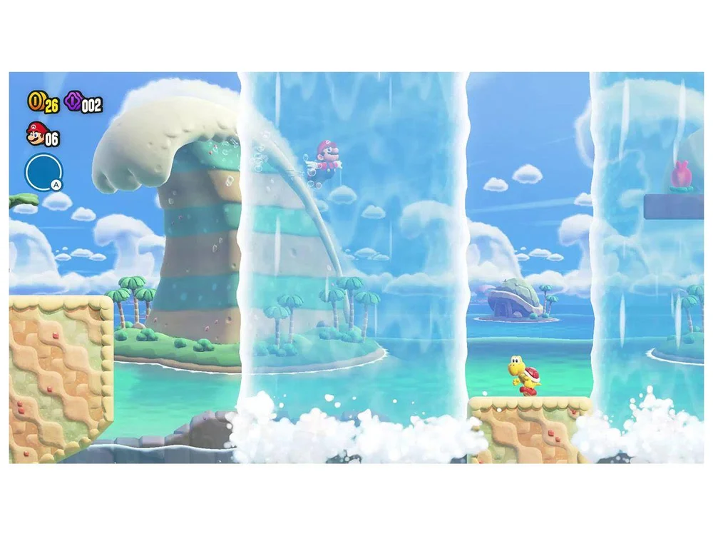 Nintendo Switch OLED 64GB 2 Controles Joy-Con Branco e Preto com Super Mario Bros. Wonder e 3 Meses de Nintendo Switch Online Nintendo Switch OLED 64GB 2 Controles Joy-Con Branco e Preto com Super Mario Bros. Wonder e 3 Meses de Nintendo Switch Online