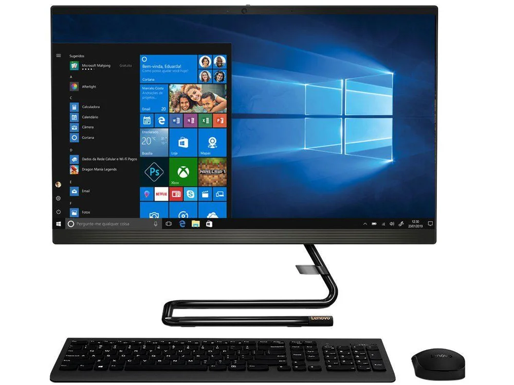 Computador All in One Lenovo IdeaCentre Intel Core