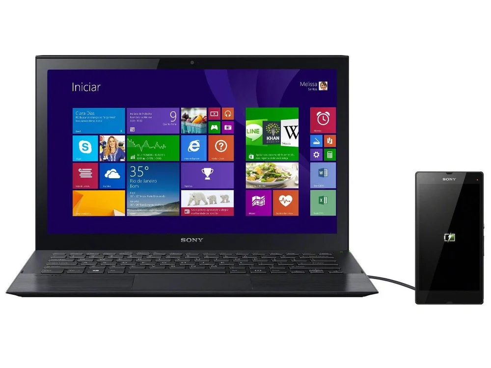 Ultrabook 2 em 1 Sony Vaio Pro 13 Intel Core i7