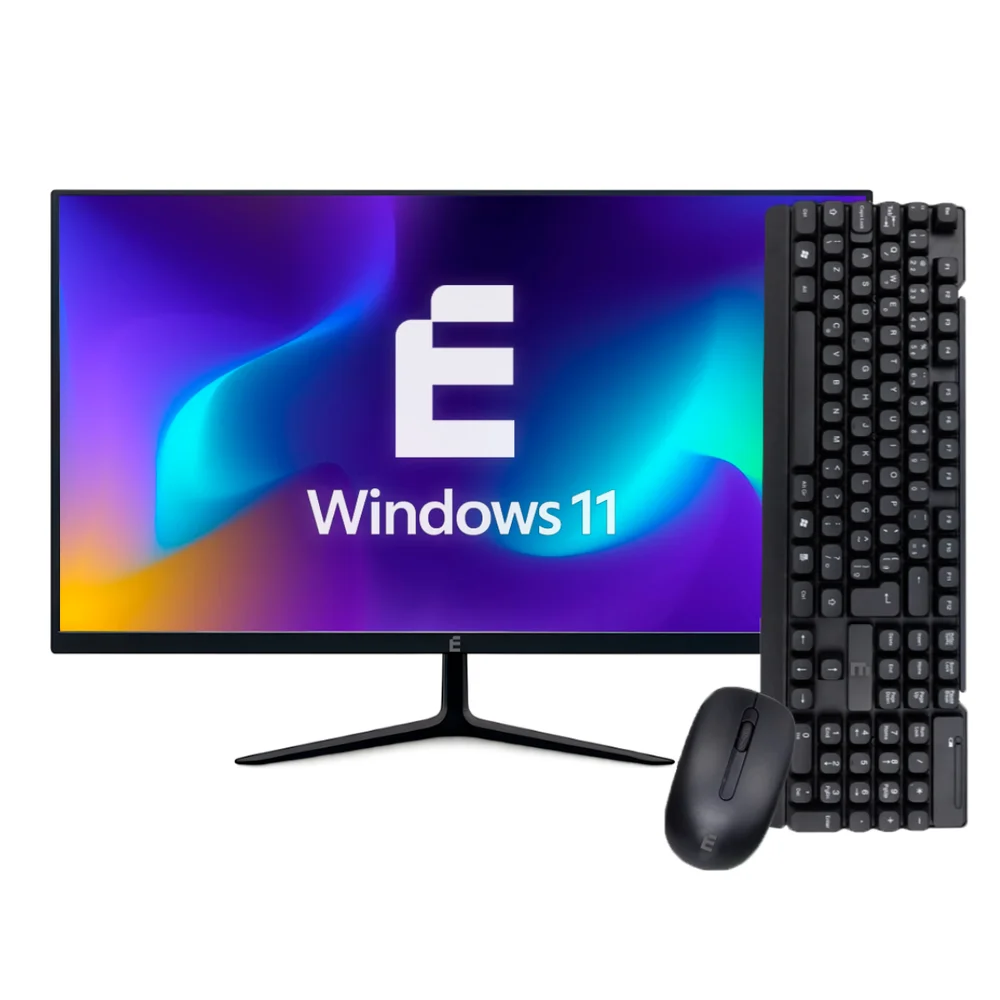 Computador All In One Efacini Intel Core i3 8GB SSD 240GB Monitor 19 Preto em Campinas - foto 3