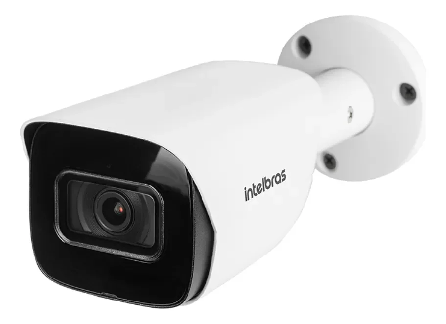 Câmera IP Intelbras VIP 5440 IA 4MP com IA, Detecção Facial, IR 40m, PoE e Proteção IP67 para Monitoramento Externo