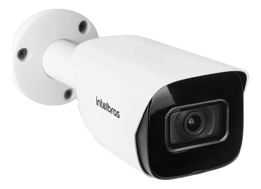 Câmera IP Intelbras VIP 5440 IA 4MP com IA, Detecção Facial, IR 40m, PoE e Proteção IP67 para Monitoramento Externo