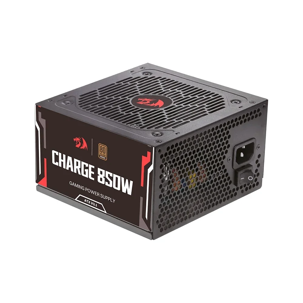 Fonte Atx 0850 W Redragon Frc-850w, 80 Plus Bronze, Pfc Ativo, Sem Cabo, Preta Fonte Atx 0850 W Redragon Frc-850w, 80 Plus Bronze, Pfc Ativo, Sem Cabo, Preta