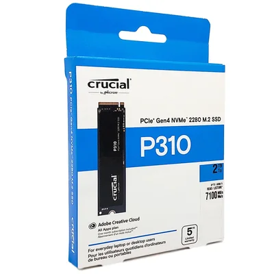 Crucial SSD 2TB 　CT2000P310SSD8 Produtos com até 15 OFF no PIX KaBuM