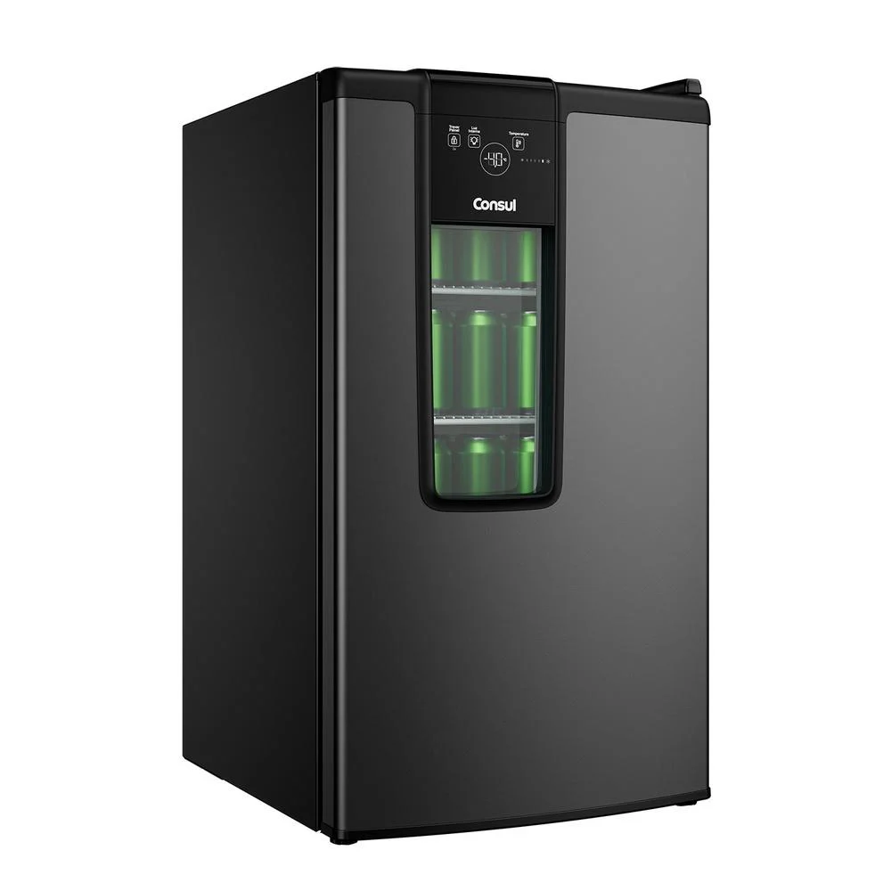 Cervejeira Consul 83 Litros Titanium Czd12mt - 127v Cervejeira Consul 83 Litros Titanium Czd12mt - 127v