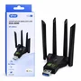 Adaptador Usb Wifi Dual Band 2g/5g Antenas 4dbi Kp-aw164 Knup