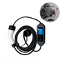 Carregador Portátil 4.4kw Para Veículos Elétricos, 20a, Conector Tipo 2, Tela Lcd, Bivolt, Resistente À Água