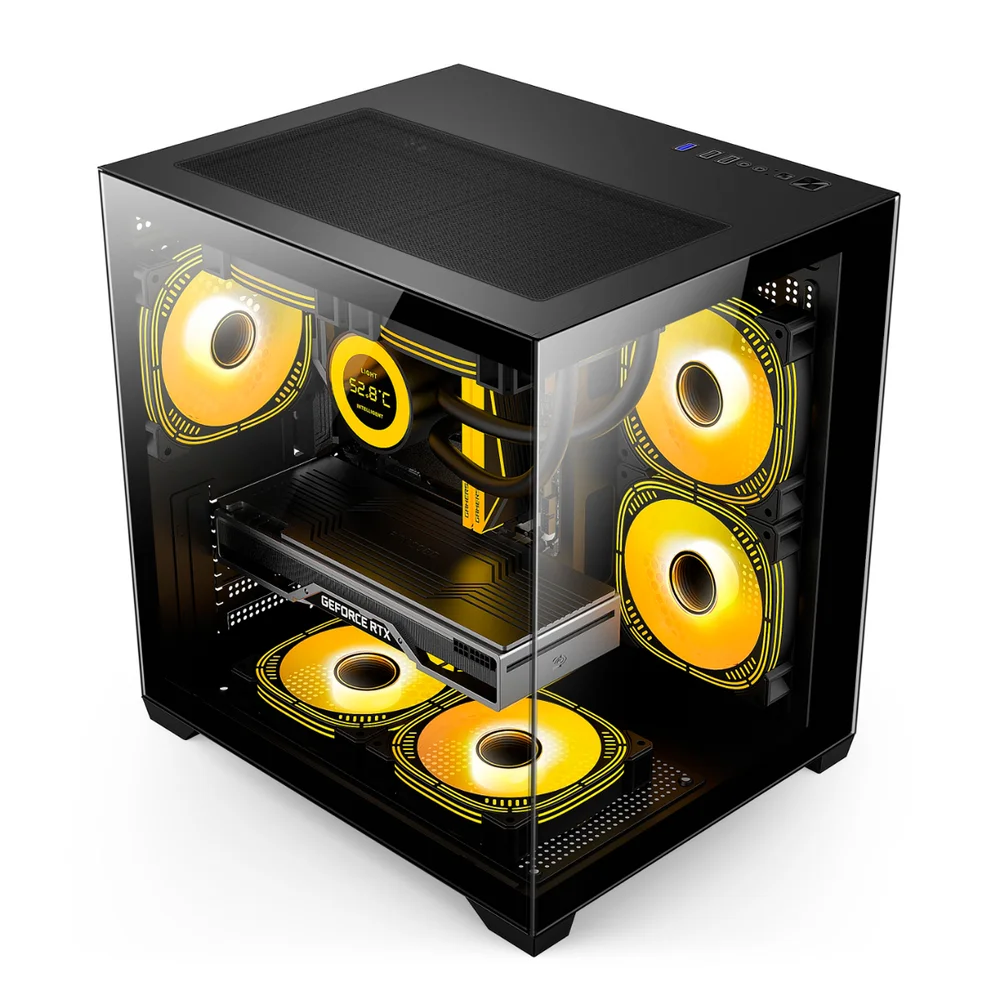 Gabinete Duex Dxga275bk, Mid Tower, Preto, Sem Fonte, Sem Fans, Dxga275bk Gabinete Duex Dxga275bk, Mid Tower, Preto, Sem Fonte, Sem Fans, Dxga275bk