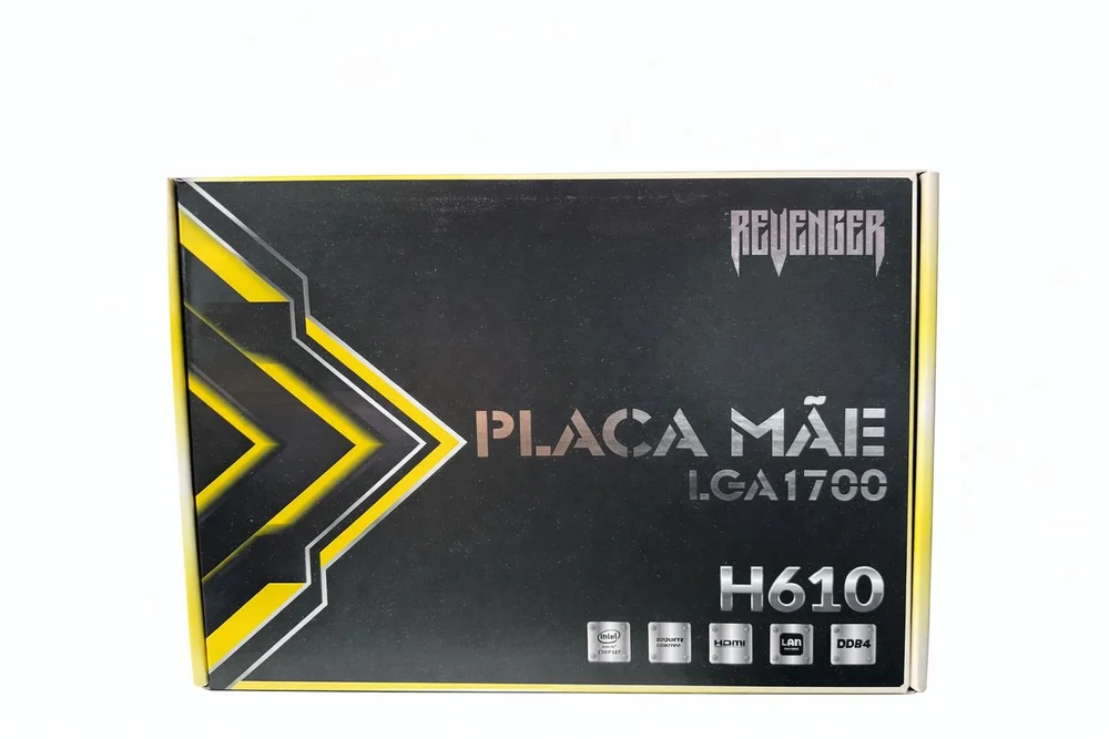 Placa Mãe Revenger H610 LGA 1700 DDR4 | M.2 | 12ª 13ª 14ª Geração PC Gamer Placa Mãe Revenger H610 LGA 1700 DDR4 | M.2 | 12ª 13ª 14ª Geração PC Gamer