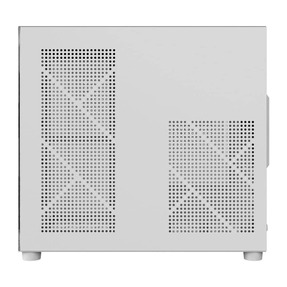 Gabinete Gamer PCyes Forcefield Mini White Ghost - Gffmnwg