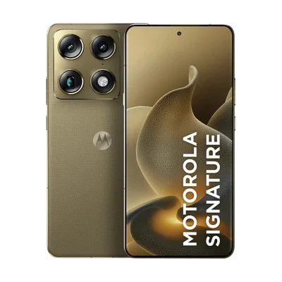 Smartphone Motorola Signature 5g 512gb - Verde Oliva, 24gb (12gb Ram + 12gb Ram Boost), Câmera 50 Mp E Tela De 6.8"