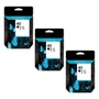 3x Cartucho 51645a 645 45 Designjet Black 42ml