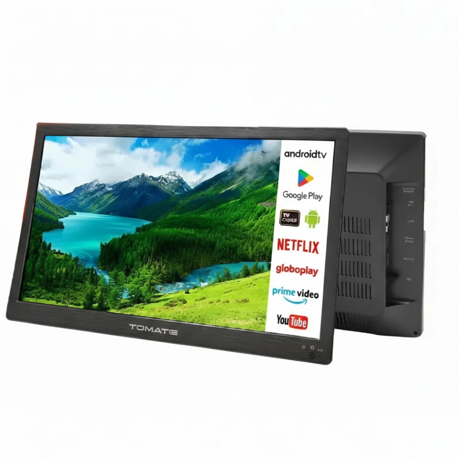 A TV Portátil Inteligente Tomate MTM1400 é