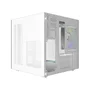 Gabinete Aquário Life Branco Itx Matx Vidro