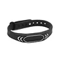 Pulseira Rfid 13,56 Mhz Silicone Slim Preto - 100 Unidades