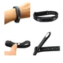 Pulseira Rfid 13,56 Mhz Silicone Slim Preto - 100 Unidades