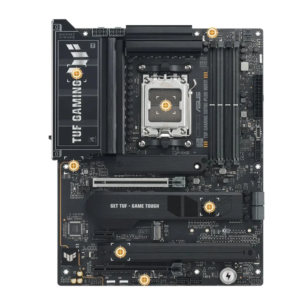 Placa Mae Asus Amd (am5) Ddr5 Atx - Tuf Gaming X870e-plus Wifi7 Placa Mae Asus Amd (am5) Ddr5 Atx - Tuf Gaming X870e-plus Wifi7