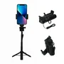 Tripé Bastão Portátil Profissional Com Controle Remoto Para Telefone Celular E Camera Gopro Ringlight Youtube Ig Kwai Tiktok Live Streaming Vlo