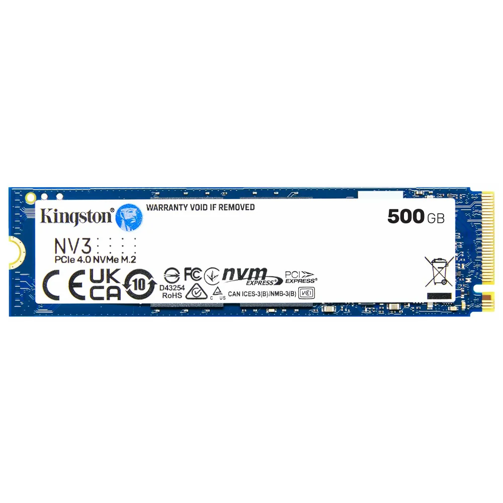 SSD Kingston M.2 500gb Nv3 Nvme - Snv3s/500g