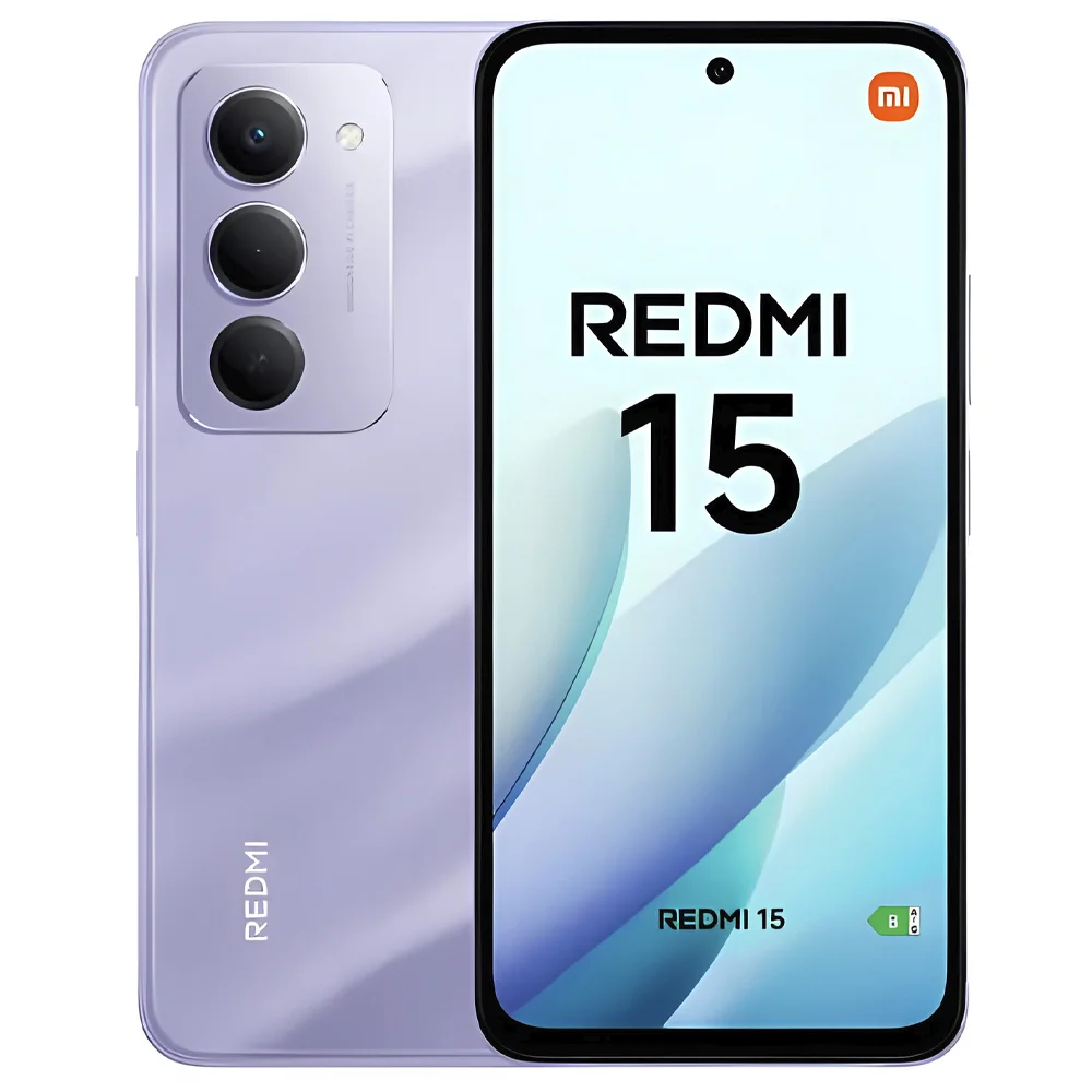 "Celular Xiaomi Redmi 15 Dual Sim De 256gb 8GB Ram De 6.9"" 50mp 8mp - Sandy Purple"