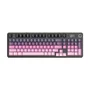 Teclado Mecânico Gamer Attack Shark Tri Mode Bluetooth 2.4g Com Tela X98pro Blackberry
