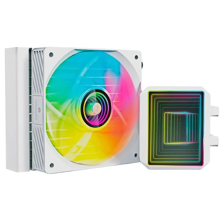 Water Cooler 120mm RGB C3tech Fc-w120whv2 Branco**** Water Cooler 120mm RGB C3tech Fc-w120whv2 Branco****