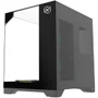 Gabinete Gamer Kalkan Midgard Vision S/fan S/fonte Micro Atx Aquário Panorâmico Preto - Klk00086