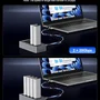 Duplicador Clone De 4 Baias Ss Nvme M.2 Usb-c 4.0 40gbp