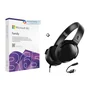 Kit Microsft 365 Family + Fone Skullcandy Riff Com Fio