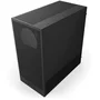 Gabinete Gamer Nzxt H5 Flow Mid Tower Vidro Temperado Atx Black Sem Fonte Com 2 Fans