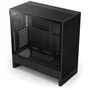 Gabinete Gamer Nzxt H5 Flow Mid Tower Vidro Temperado Atx Black Sem Fonte Com 2 Fans
