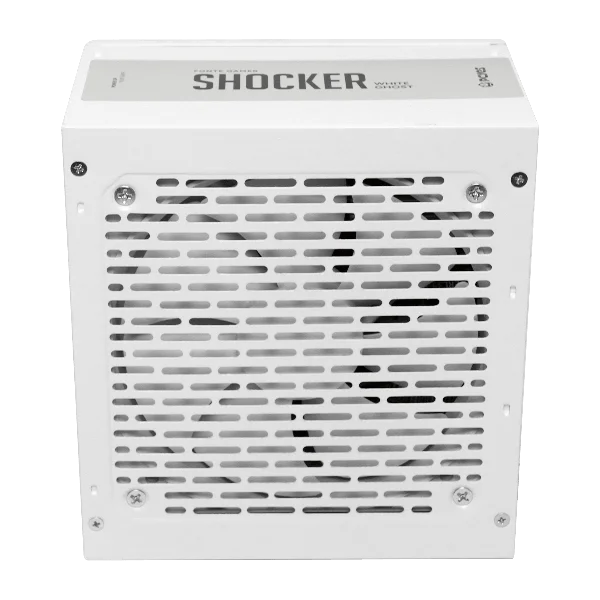 Fonte Gamer PCyes Shocker 500w White Ghost 80 Plus Standard - Pf500shwg Fonte Gamer PCyes Shocker 500w White Ghost 80 Plus Standard - Pf500shwg