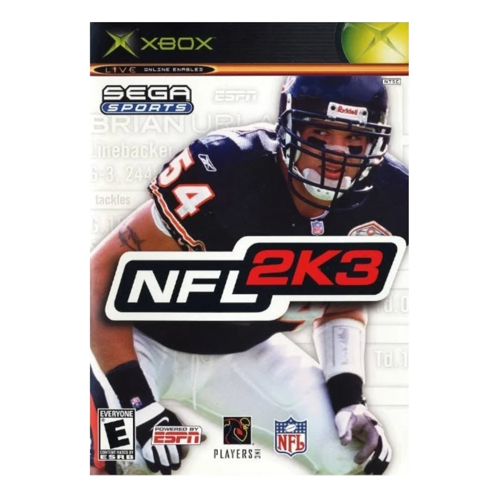 Jogo Nfl 2k3 XBOX Classic Lacrado Midia Fisica Jogo Nfl 2k3 XBOX Classic Lacrado Midia Fisica
