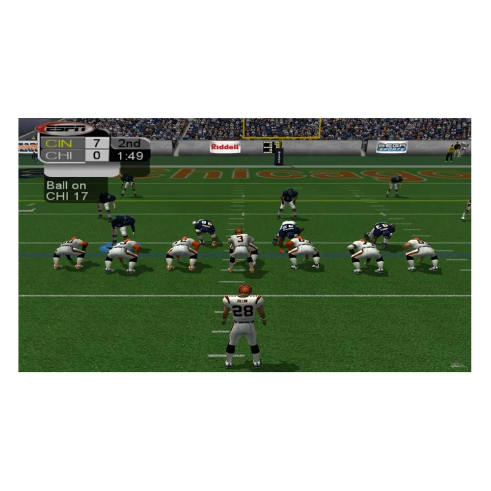 Jogo Nfl 2k3 XBOX Classic   Lacrado Midia Fisica