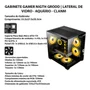 Gabinete Gamer Clanm Grodd mATX/mini-ITX Vidro Temperado VGA 320mm Cooler 160mm USB 3.0