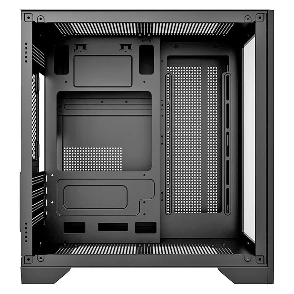 Gabinete Gamer Clanm Grodd mATX/mini-ITX Vidro Temperado VGA 320mm Cooler 160mm USB 3.0 Gabinete Gamer Clanm Grodd mATX/mini-ITX Vidro Temperado VGA 320mm Cooler 160mm USB 3.0