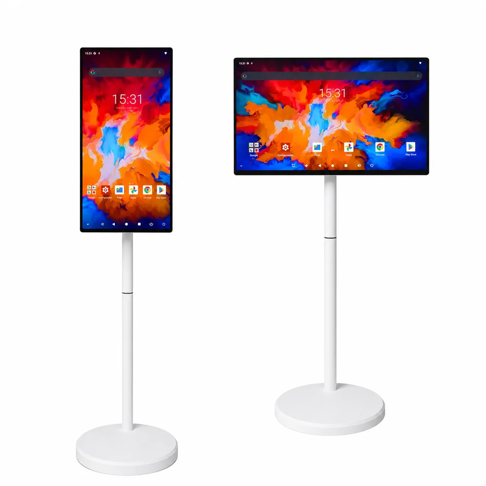 Tela Interativa 21.5 Touchscreen Android Wifi 9000mah Câmera