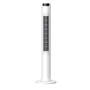 Ventilador Torre Silencioso 127v Com Controle Remoto Swing 3 Velocidades Toque Temporizador 80w On-vt600