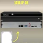 Nvd 1416 Intelbras 16 Canais Ip 4k Hd 2TB