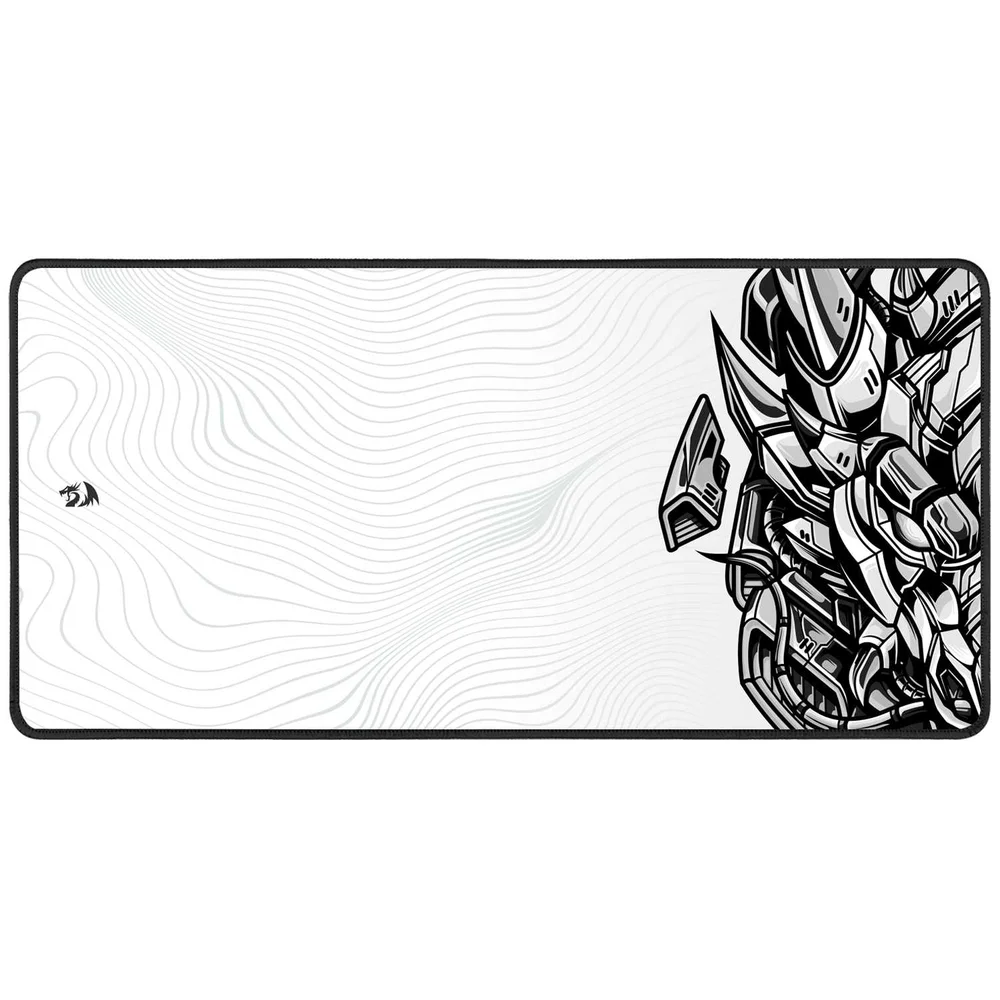 Mousepad Redragon Flick Xl Cypher Branco 900x400mm Branco Mousepad Redragon Flick Xl Cypher Branco 900x400mm Branco