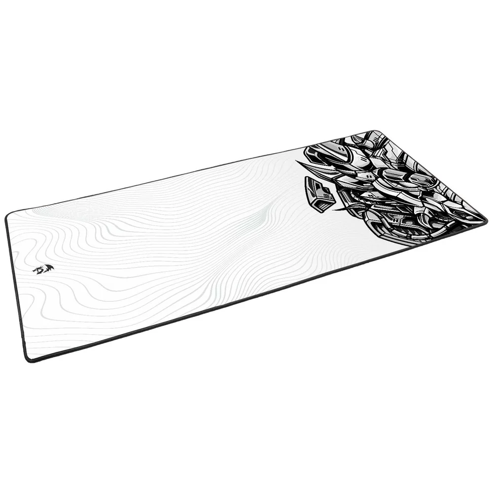 Mousepad Redragon Flick Xl Cypher Branco 900x400mm Branco Mousepad Redragon Flick Xl Cypher Branco 900x400mm Branco