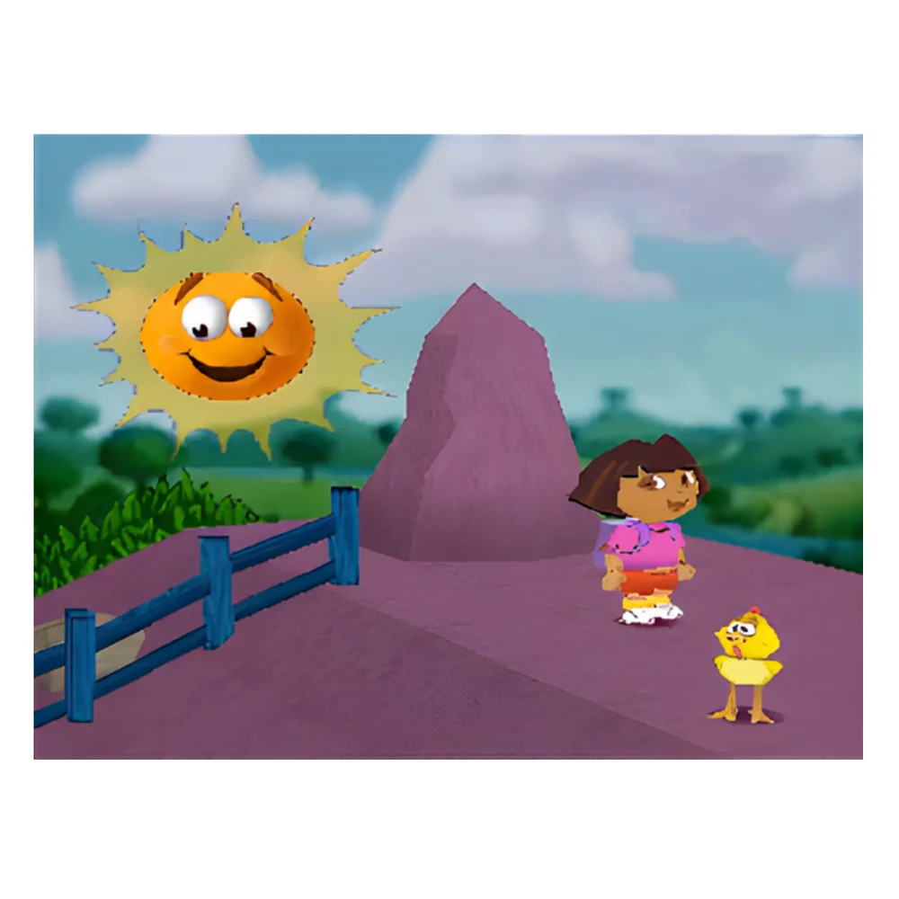 Dora Barnyard Buddies Ps1 Jogo Infantil Dora Barnyard Buddies Ps1 Jogo Infantil