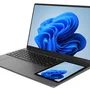 Notebook Duas Tela 15.6”+7” Intel N100 8GB Ram Ddr4 SSD120GB WINDOWS 11 Pro
